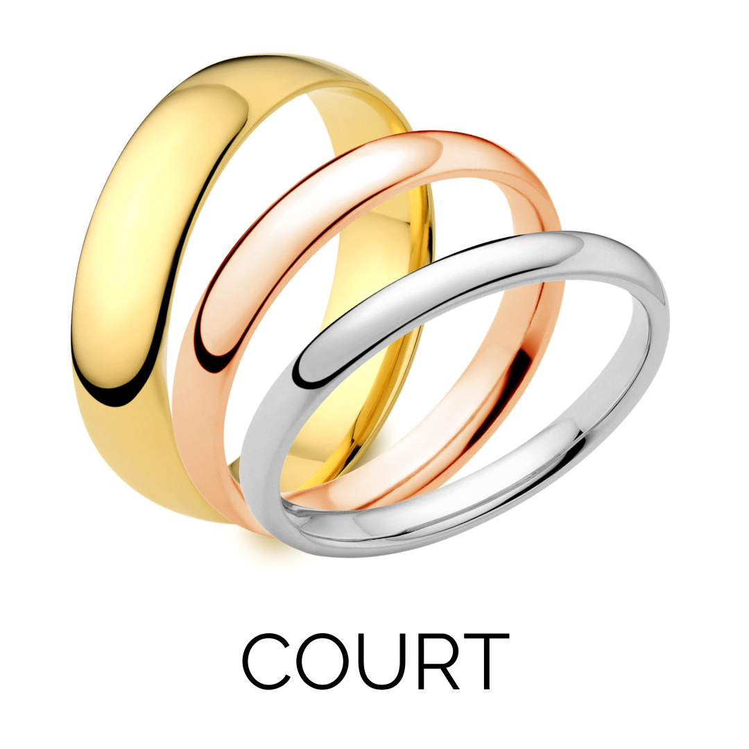 View Court wedding rings at John Pass
