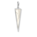 Thomas Sabo Charm Pendant Triangle Mother of Pear Y0025-029-14