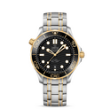 Omega Seamaster Diver 300M Black Dial Steel & Gold 42mm