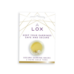 LOX Gold Secure Earring Backs