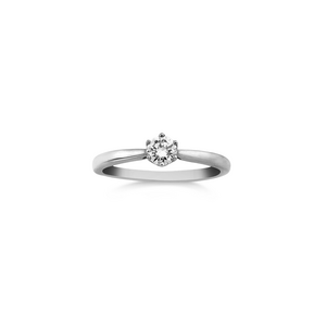 9ct White Gold Diamond Ring 01-01-615