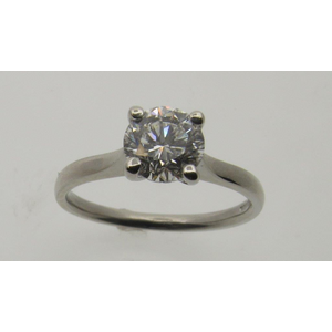 Platinum Diamond Solitaire Ring 1.00ct 01-01-480