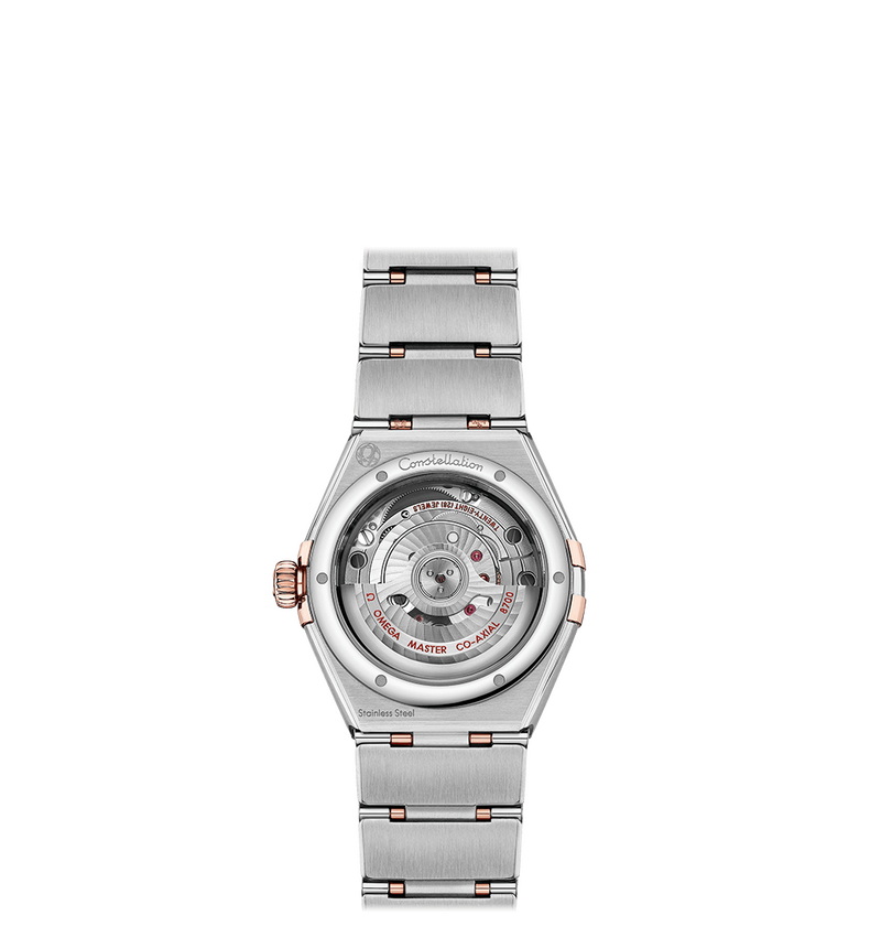 Constellation Manhattan with Diamond bezel and Mother-of-Pearl diamond dot dial Co-Axial Chronometer  29mm