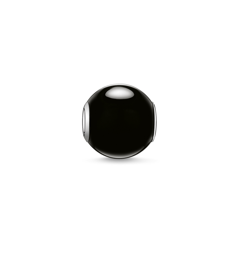 Thomas Sabo Karma black obsidian bead K0002-023-11