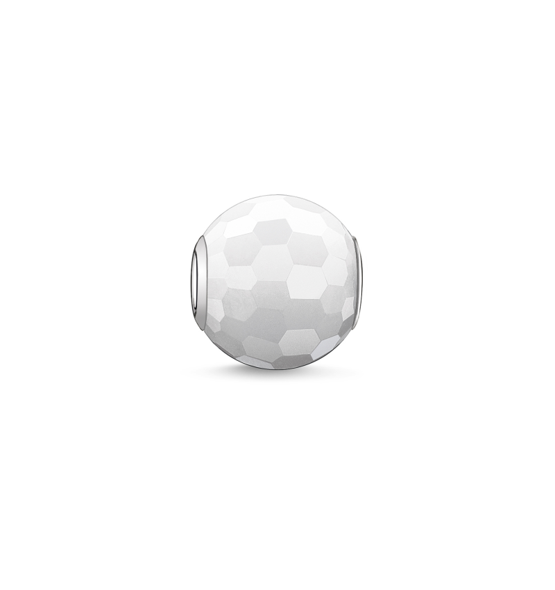 White Jade KARMA bead K0007-588-14