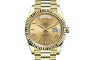 Rolex Day-Date 40 watch in Gold and Coloured dial at John Pass, official Rolex retailer. Ref: M228238-0006, details