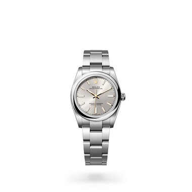 Rolex Oyster Perpetual 34 in Oystersteel, M124200-0001, Full Image